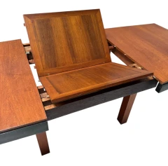 Art Deco Modernist Extending Dining Room Table by Toko v/d Pol Semarang, 1920s